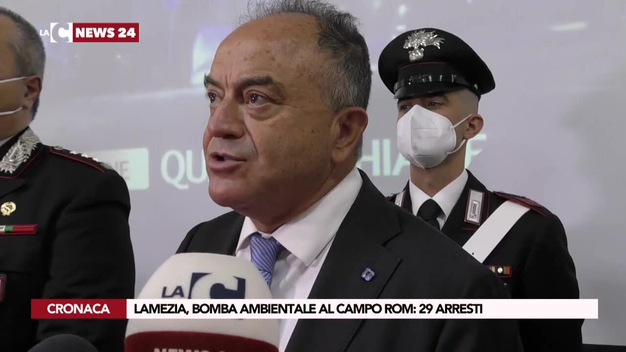 Lamezia, bomba ambientale al campo rom: 29 arresti