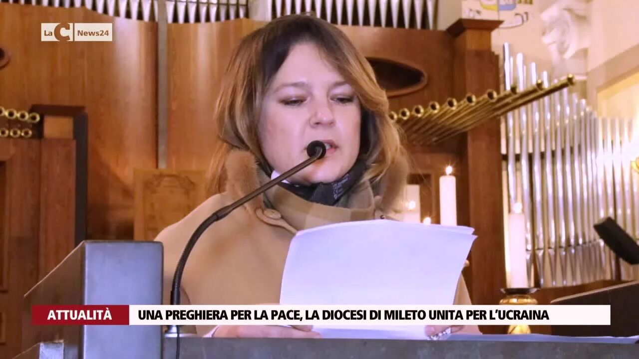 Una preghiera per la pace, la diocesi di Mileto unita per l’Ucraina