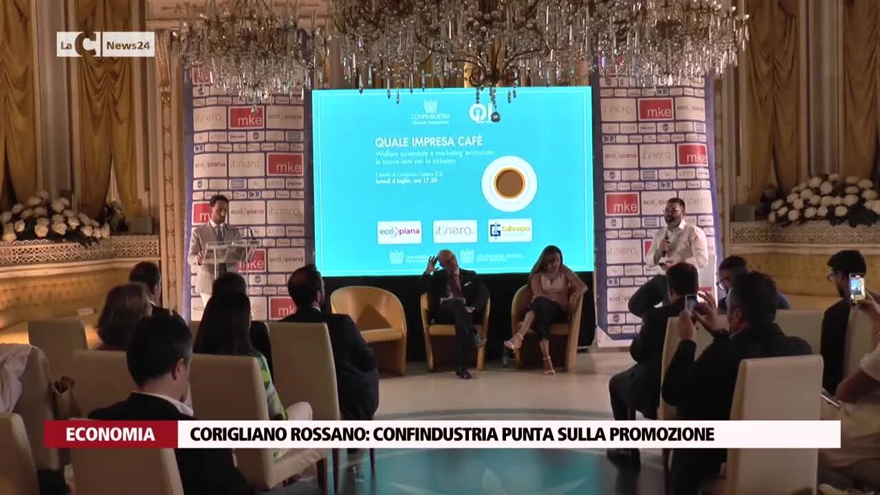 Corigliano Rossano: Confindustria punta sulla promozione