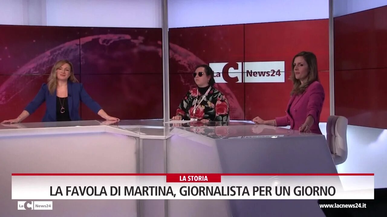 La favola di Martina, giornalista per un giorno