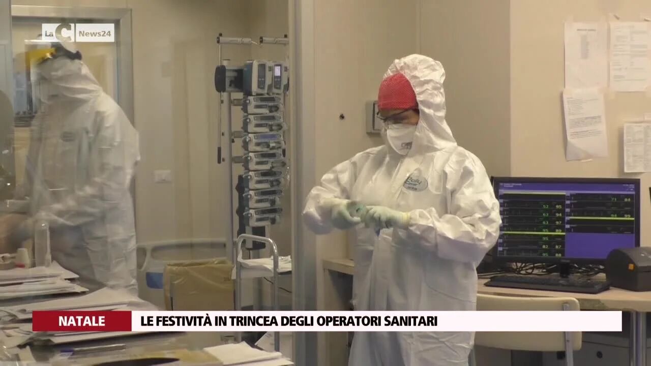  Le festività in trincea degli operatori sanitari