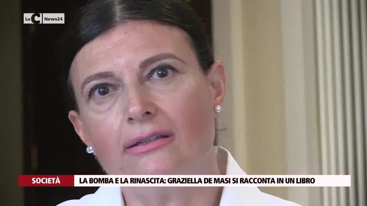 La bomba e la rinascita:  Graziella De Masi si racconta in un libro