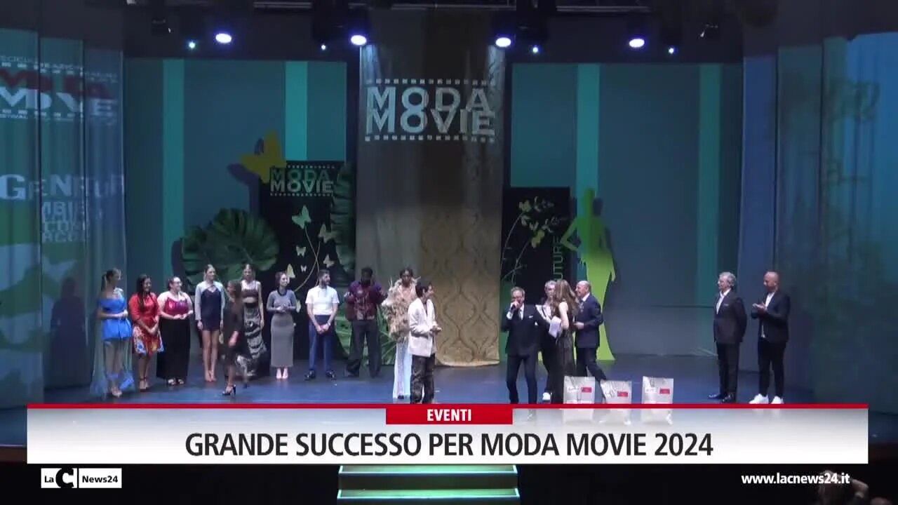 Grande successo per Moda Movie 2024