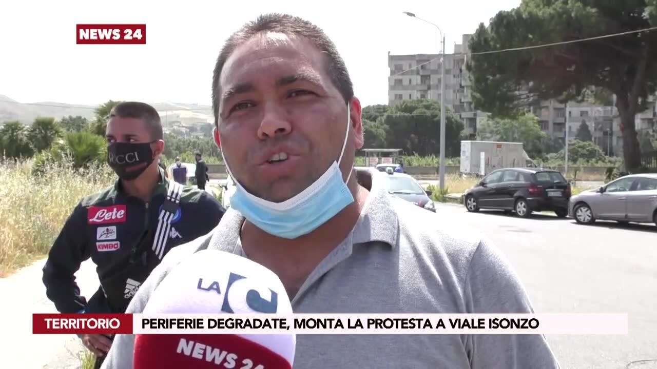 Periferie degradate, monta la protesta a Viale Isonzo a Catanzaro