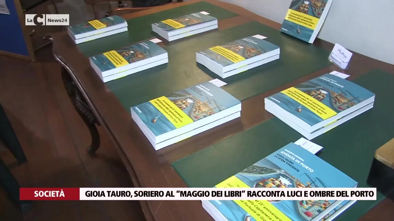 Gioia Tauro, Soriero al “maggio dei libri” racconta luci e ombre del porto