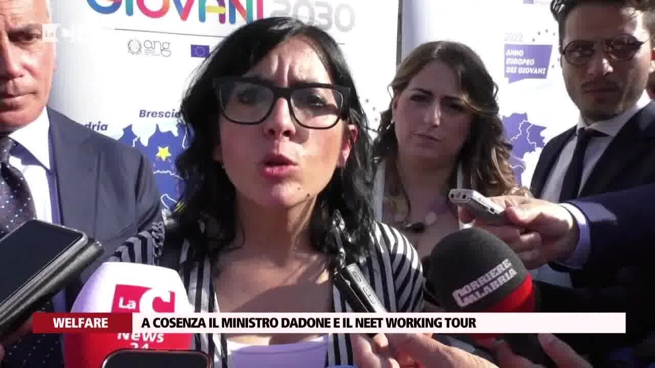 A Cosenza il ministro Dadone e il neet working tour