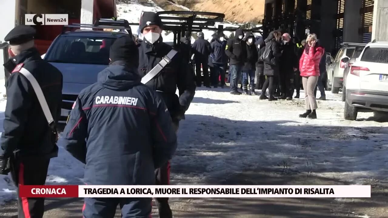 Tragedia a Lorica, muore il responsabile dell’impianto di risalita