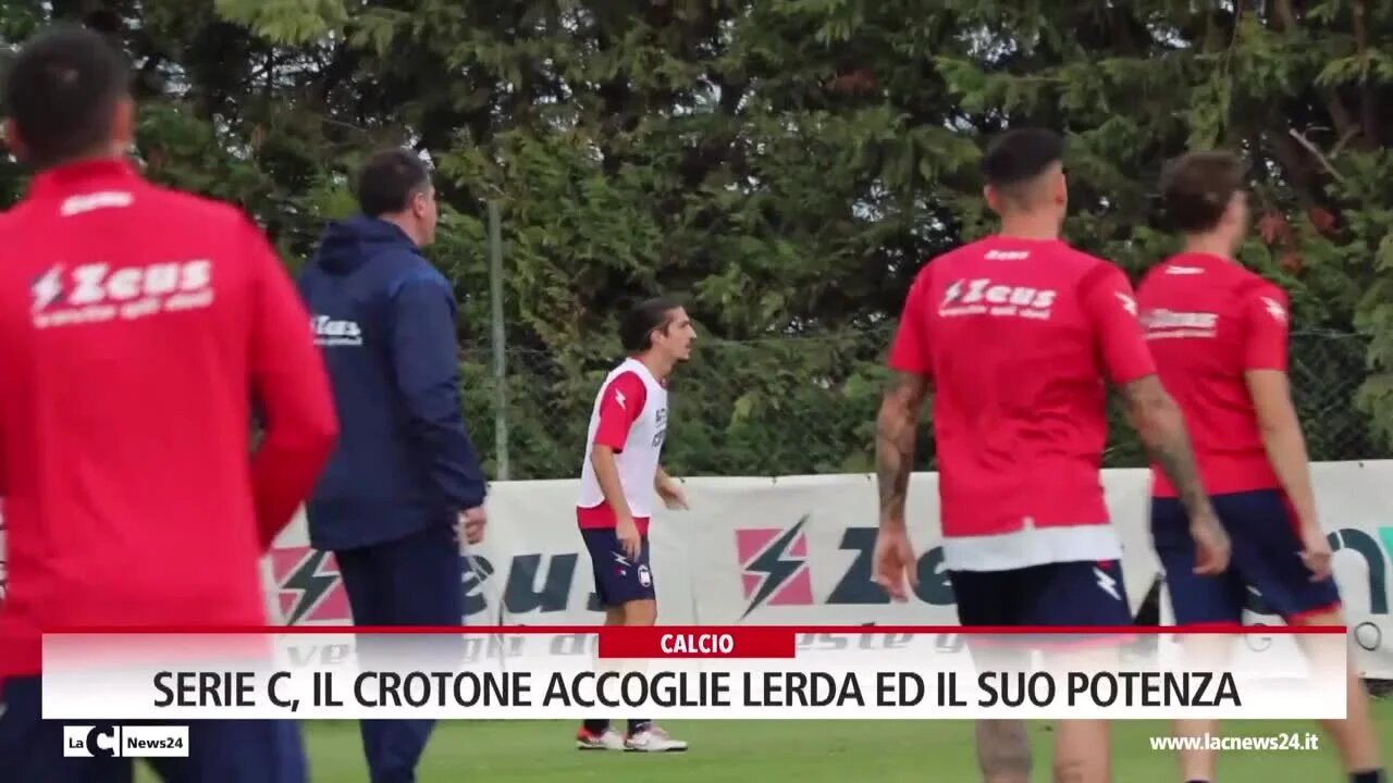 Serie C, il Crotone accoglie Lerda ed il suo Potenza