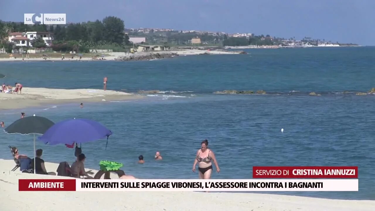 Interventi sulle spiagge vibonesi, l’assessore incontra i bagnanti