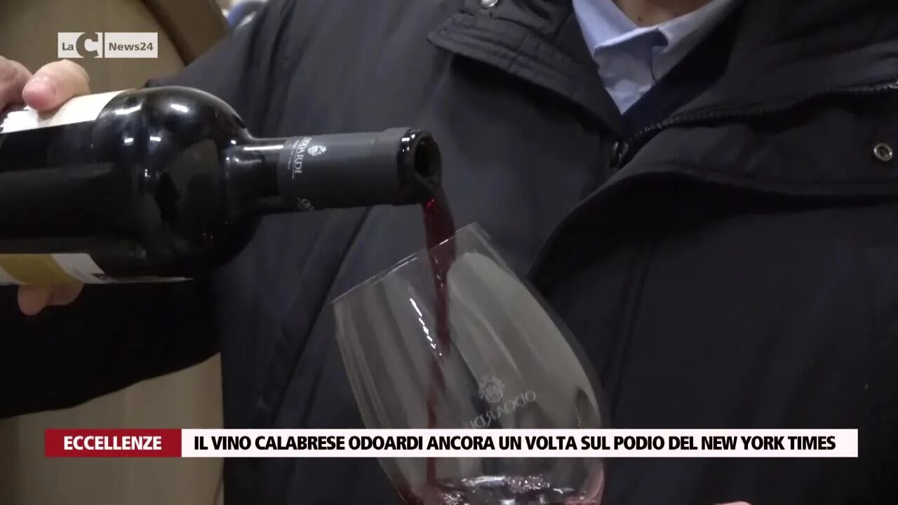 Il vino calabrese Odoardi ancora un volta sul podio del New York Times