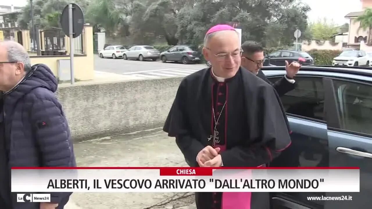 Alberti, il vescovo arrivato "dall'altro mondo"