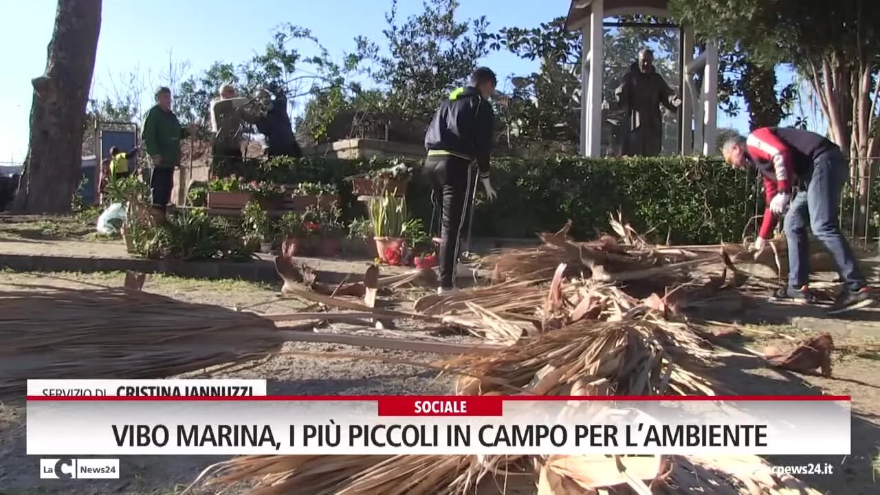 Vibo Marina, i più piccoli in campo per l’ambiente