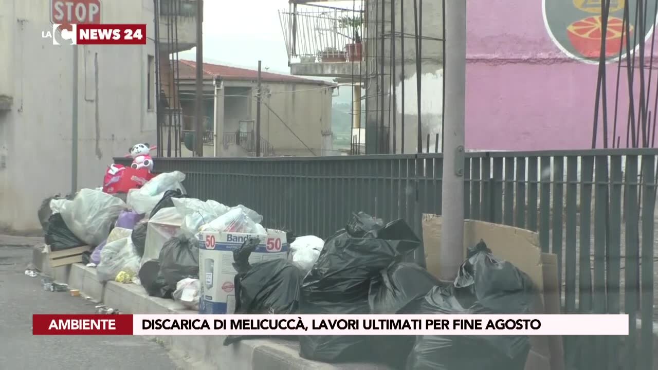 Discarica di Melicuccà, lavori ultimati per fine agosto