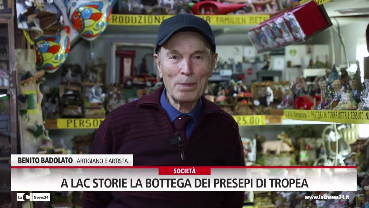 A LaC Storie la bottega dei presepi di Tropea