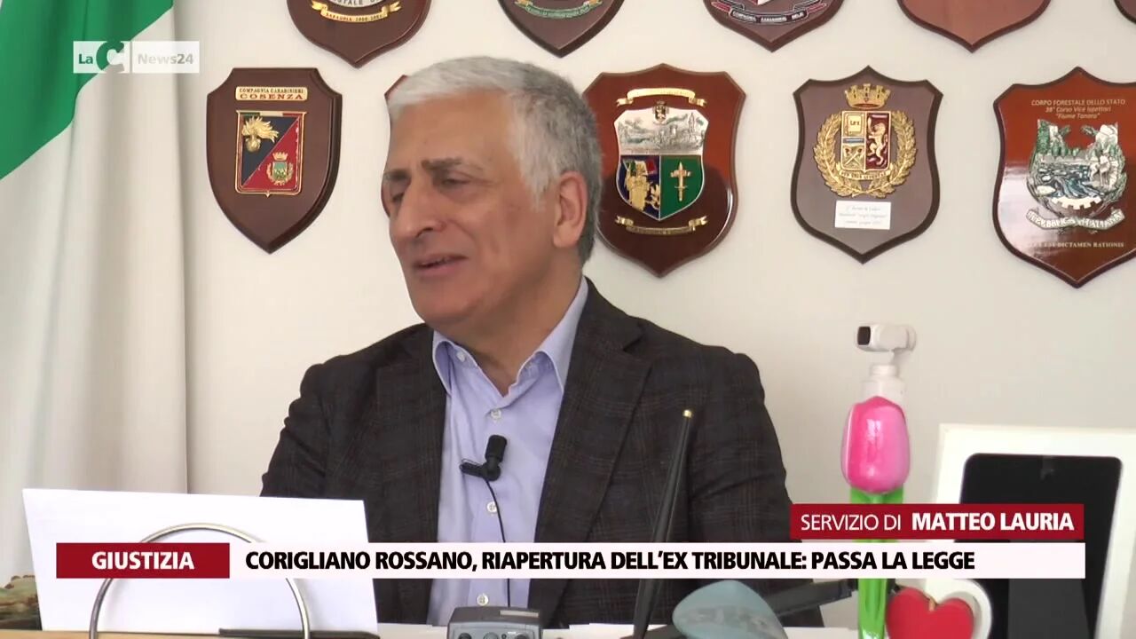 Corigliano Rossano, riapertura dell’ex tribunale: passa la legge