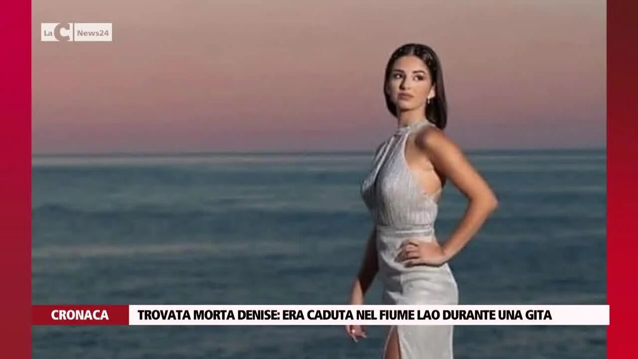 Trovata morta Denise: era caduta nel fiume Lao durante una gita