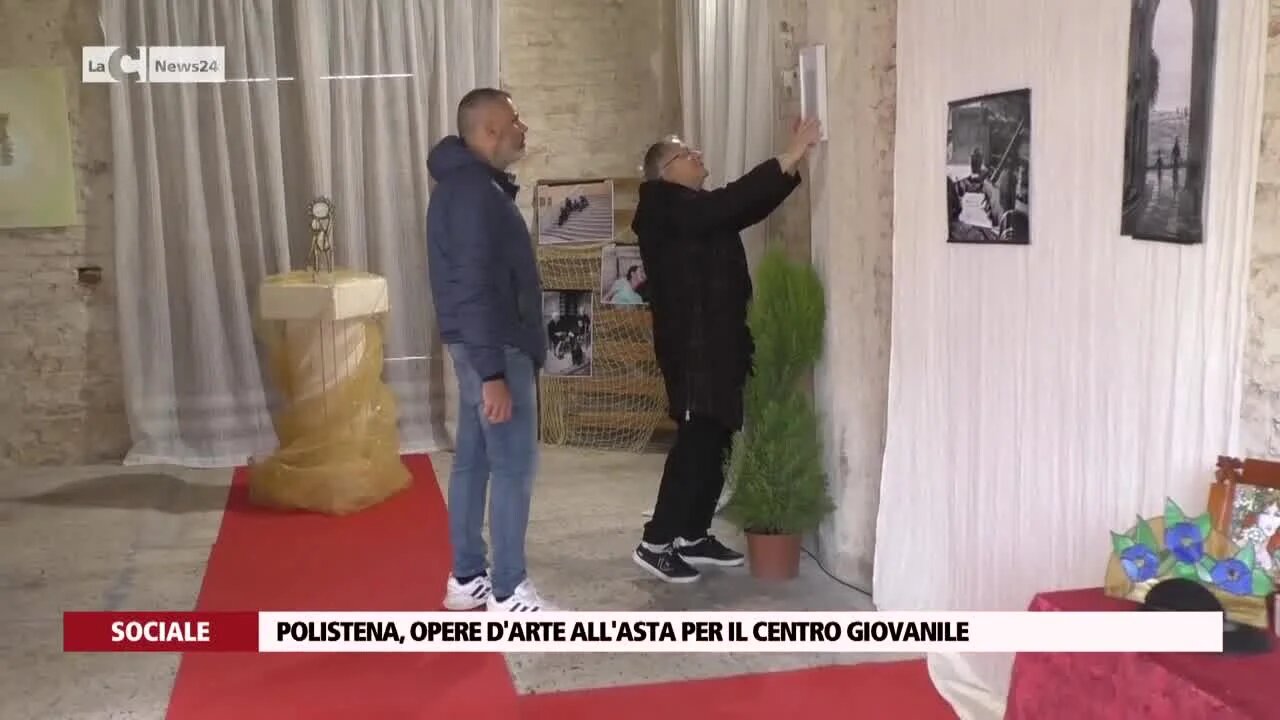 Polistena, opere d'arte all'asta per il centro giovanile