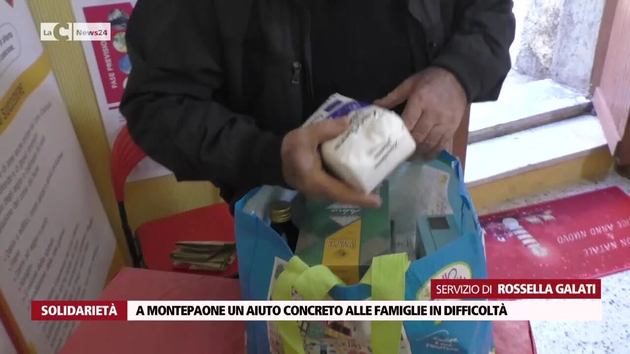 A Montepaone un aiuto concreto alle famiglie in difficoltà