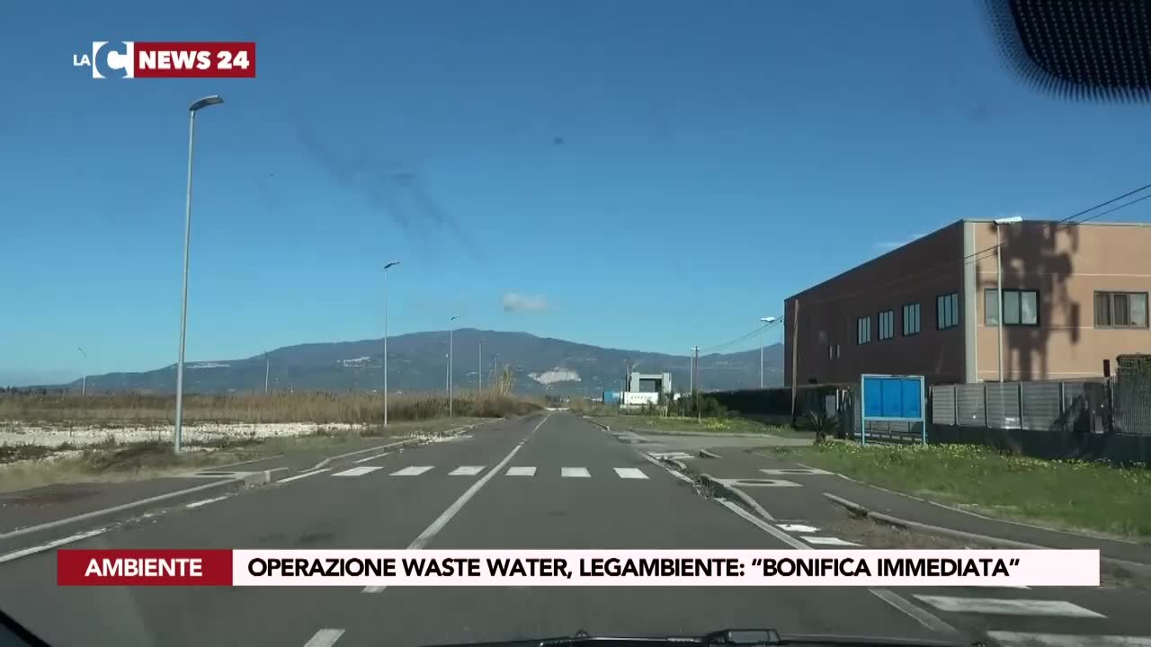 Operazione Waste water, Legambiente “bonifica immediata”