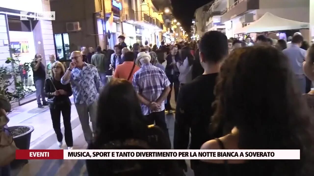 Musica, sport e tanto divertimento per la Notte Bianca a Soverato