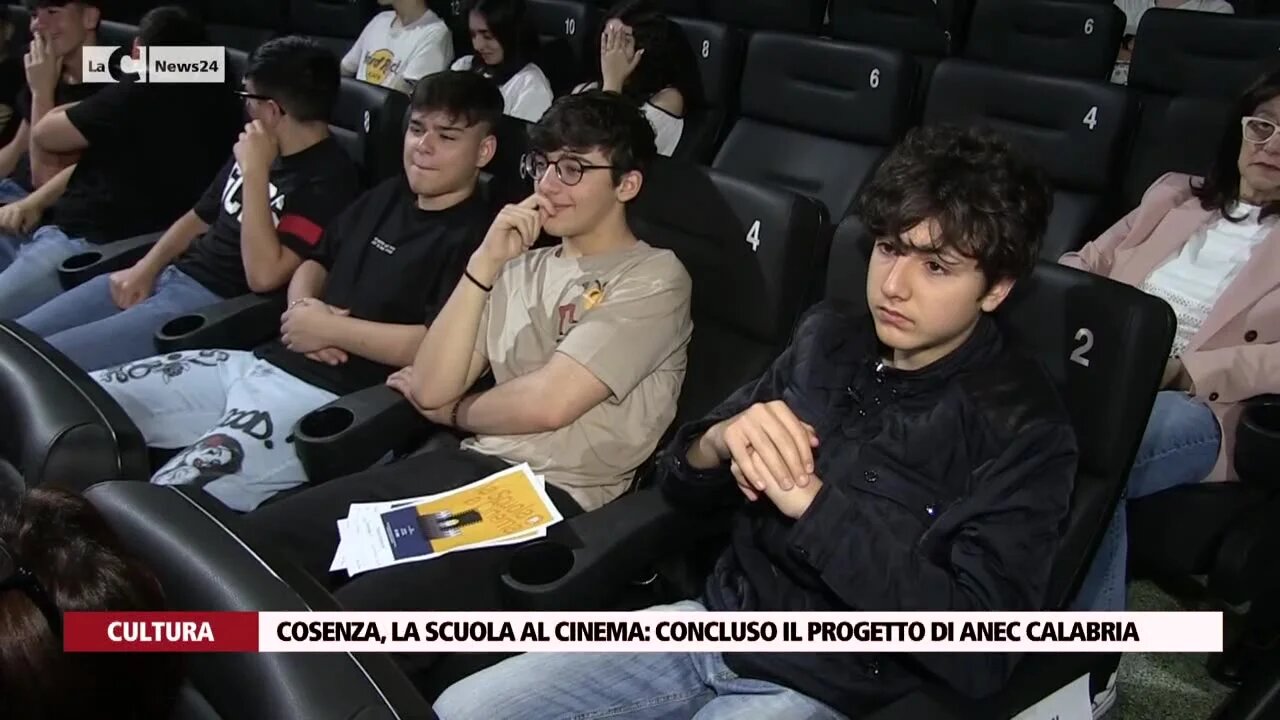 Cosenza, la scuola al cinema: concluso il progetto di Anec Calabria