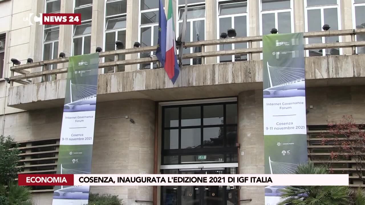Cosenza, inaugurata l'edizione 2021 di Igf Italia
