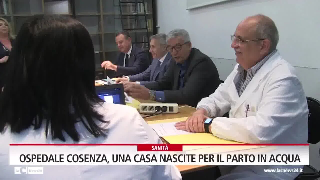 Ospedale Cosenza, una casa nascite per il parto in acqua