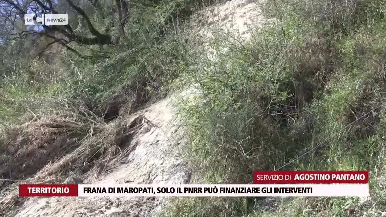 Frana di Maropati, solo il Pnrr può finanziare gli interventi