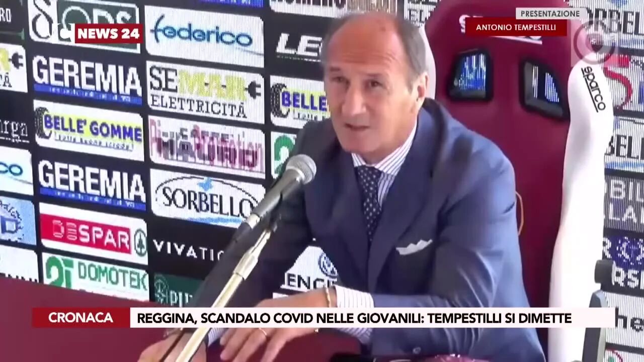 Reggina, scandalo Covid nelle giovanili: Tempestilli si dimette