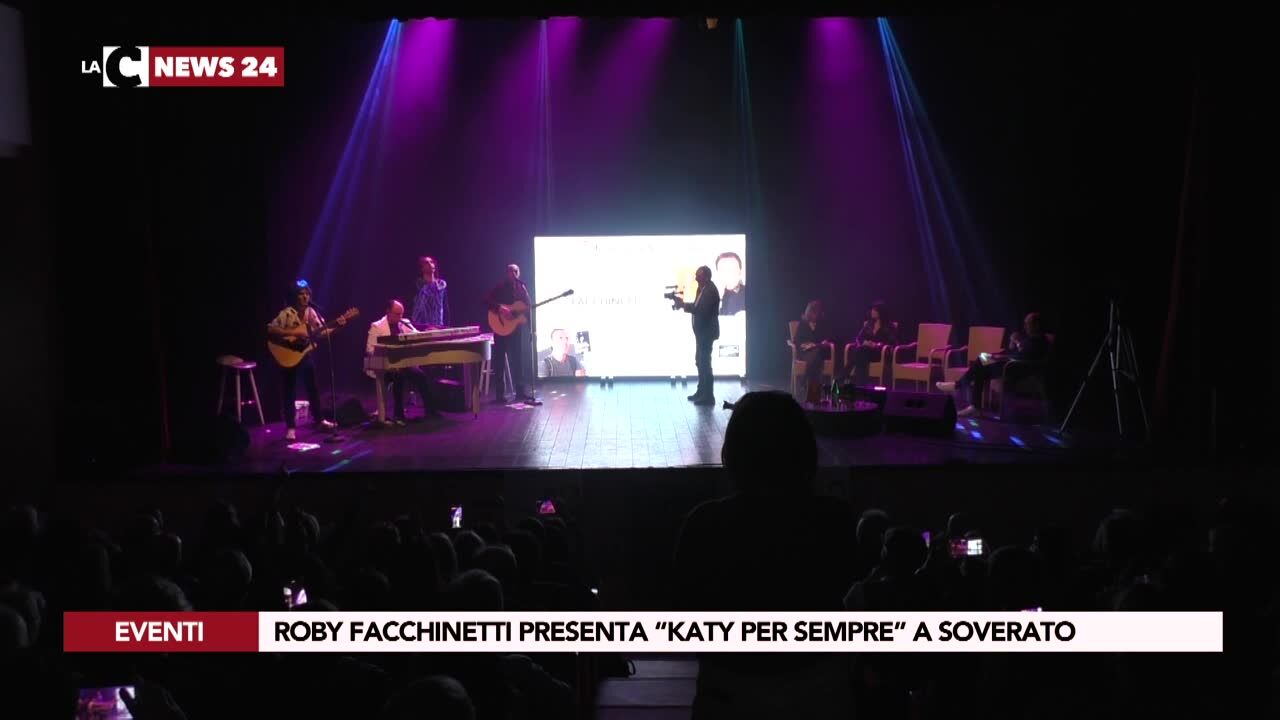 Roby Facchinetti presenta “Katy per sempre” a Soverato