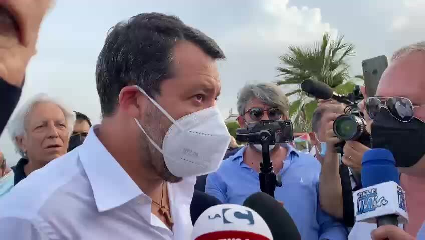 Regionali, Salvini nella Locride