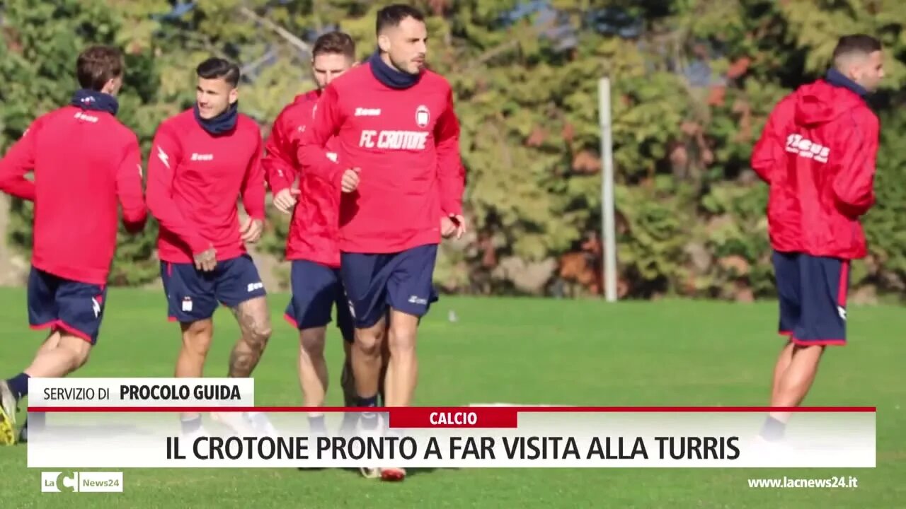 Il Crotone pronto a far visita alla Turris