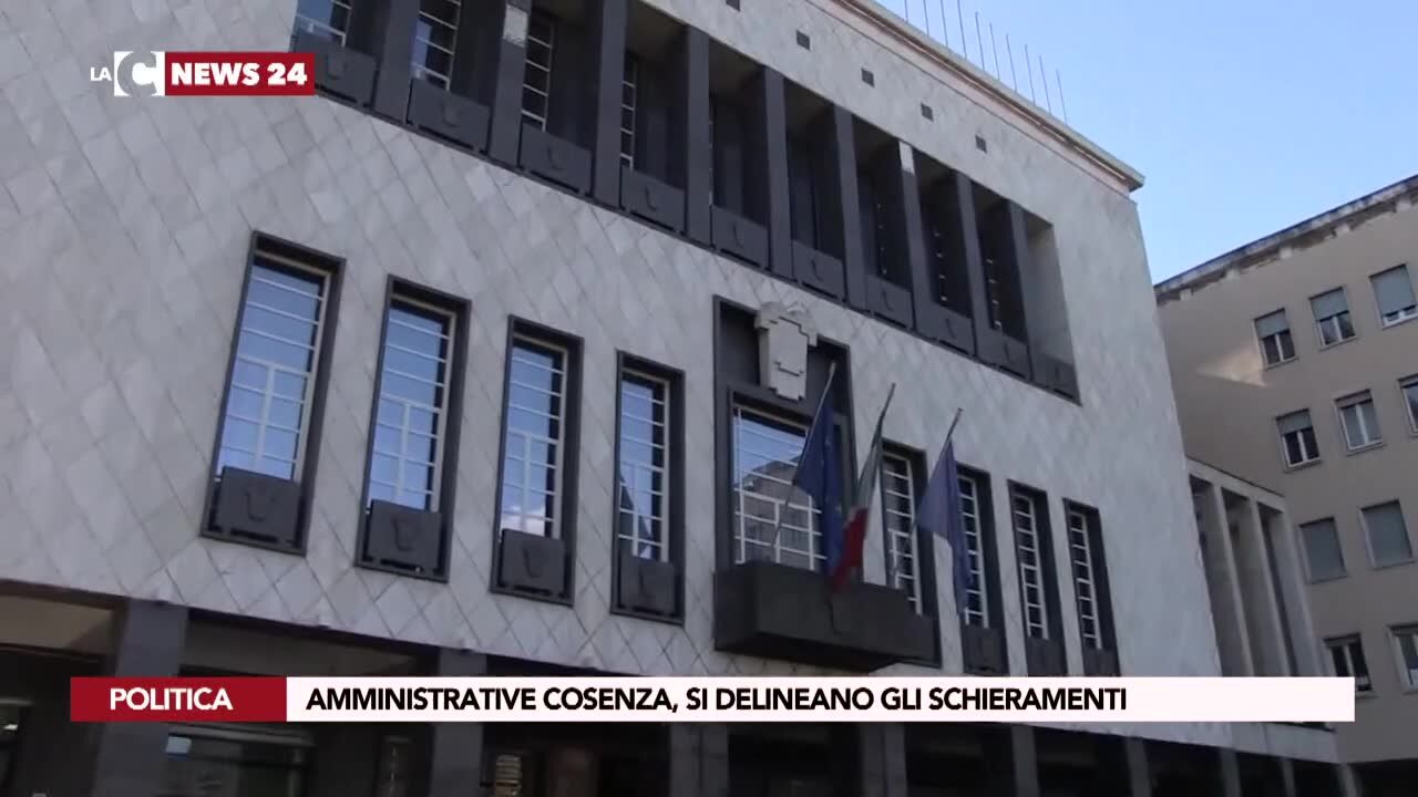 Amministrative Cosenza, si delineano gli schieramenti