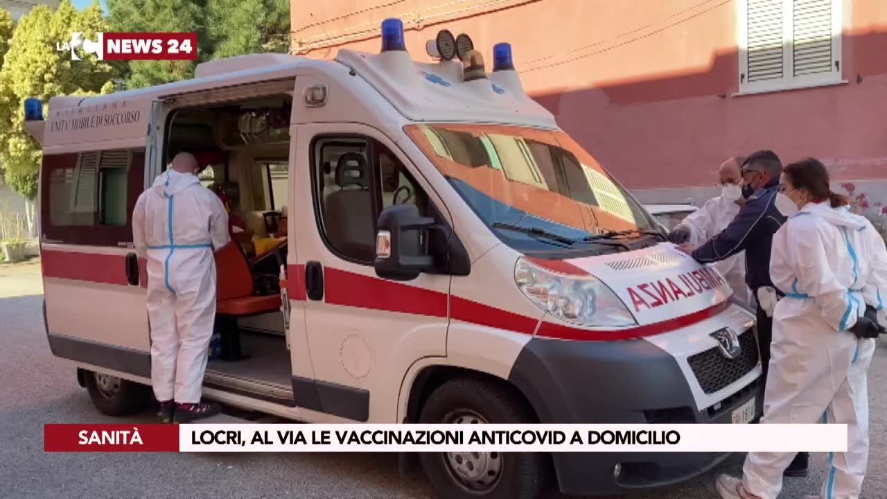 Locri, al via le vaccinazioni anticovid a domicilio