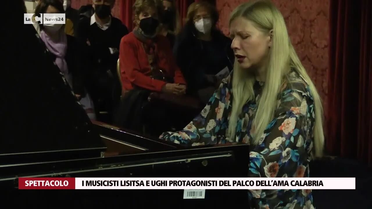 I musicisti Lisitsa e Ughi protagonisti del palco dell’Ama Calabria