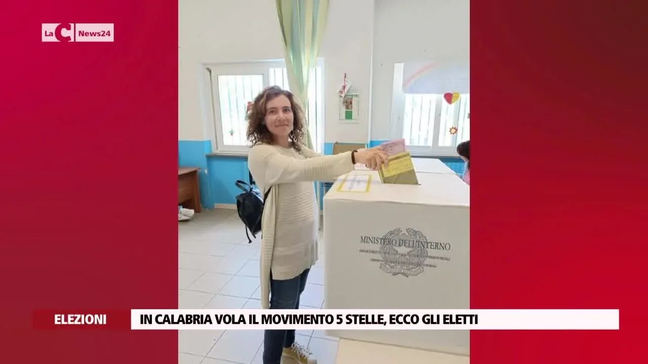 In Calabria vola il Movimento 5 stelle, ecco gli eletti