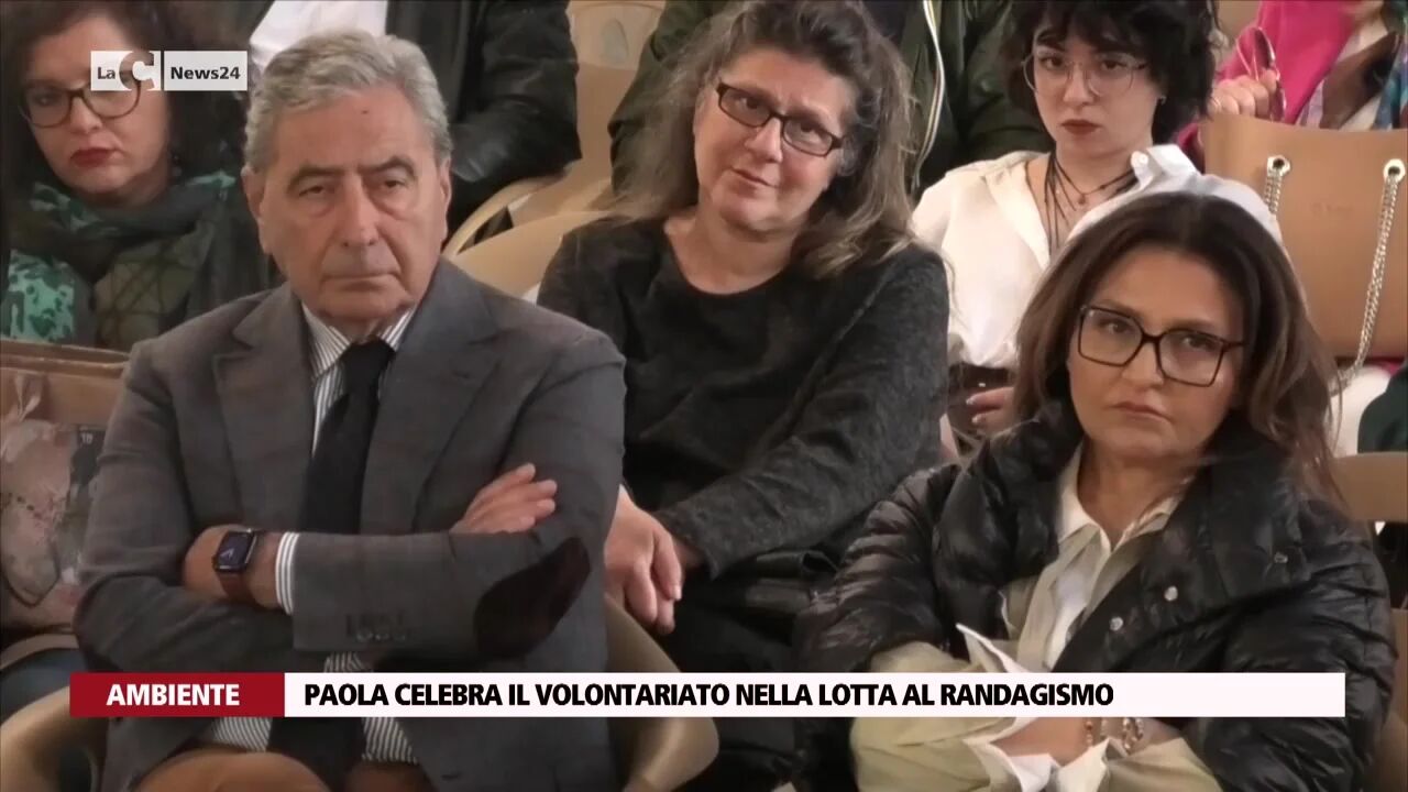 Paola celebra il volontariato nella lotta al randagismo