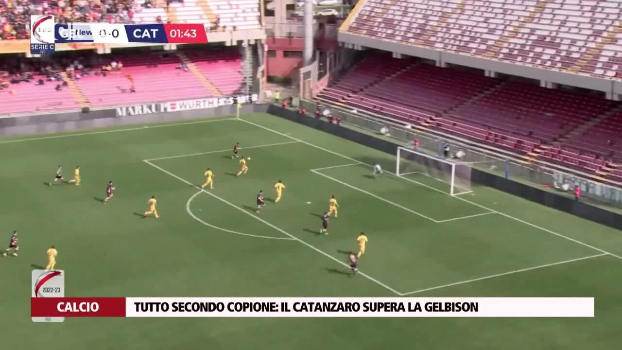 Tutto secondo copione, il Catanzaro supera la Gelbison