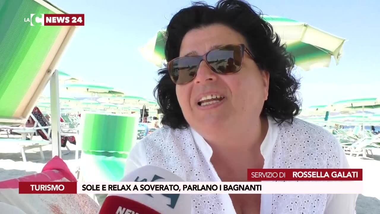 Sole e relax a Soverato, parlano i bagnanti