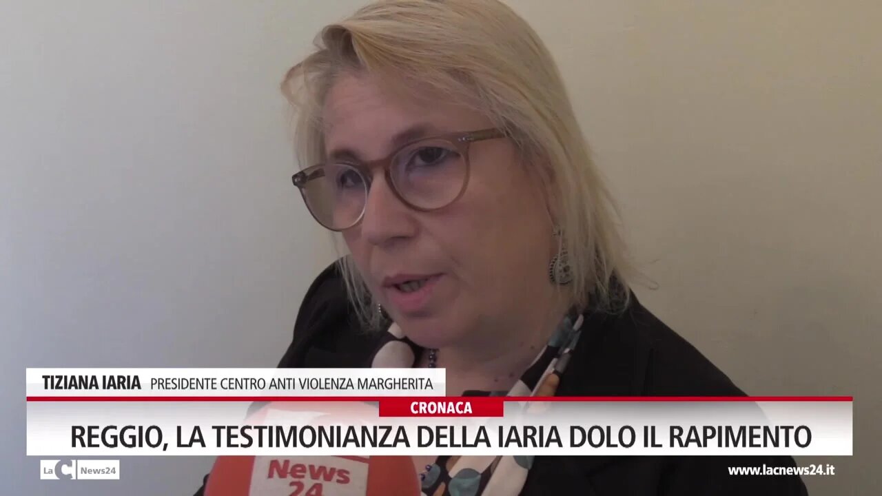 Reggio, la testimonianza della Iaria dopo il rapimento