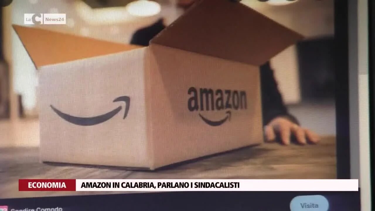 Amazon in Calabria, parlano i sindacalisti