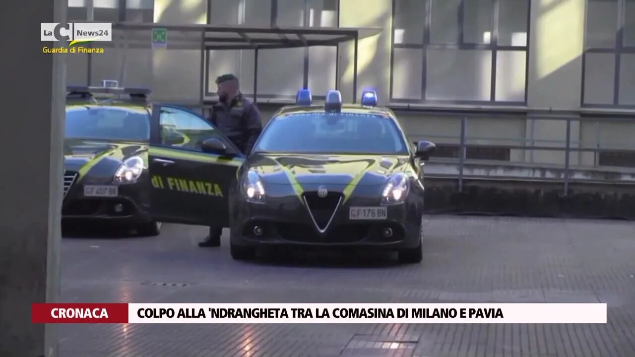 Colpo alla 'ndrangheta tra la comasina di Milano e Pavia