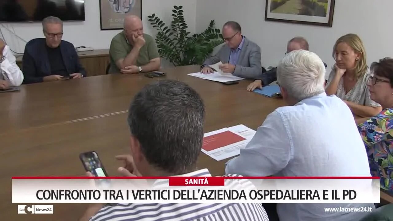 Confronto tra i vertici dell’azienda ospedaliera e il Pd