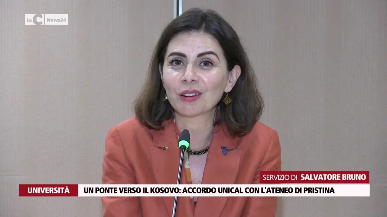 Un ponte verso il Kosovo: accordo Unical con l'ateneo di Pristina