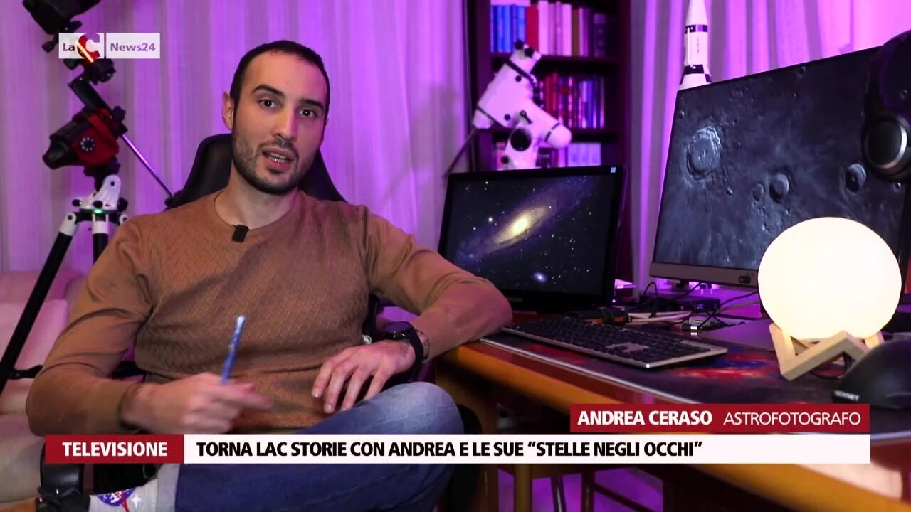 Torna LaC Storie con Andrea e le sue “Stelle negli occhi”