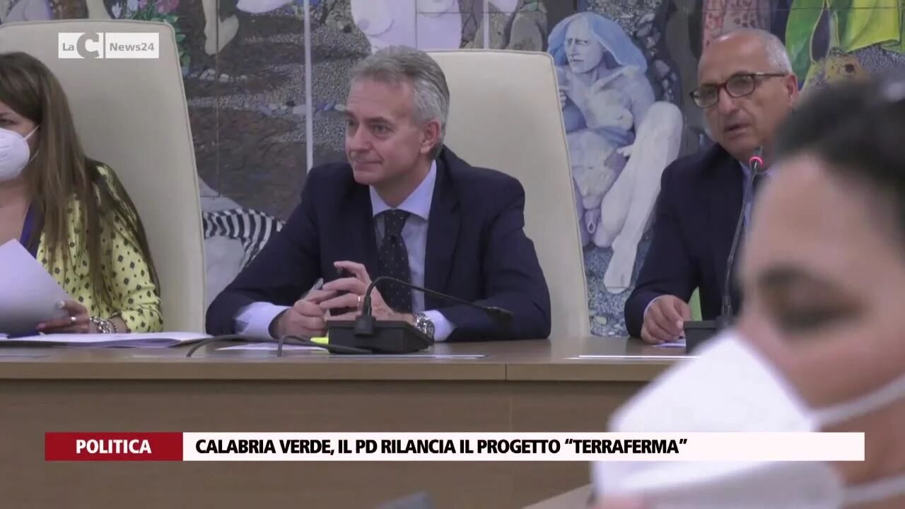 Calabria Verde, il Pd rilancia il progetto “Terraferma”