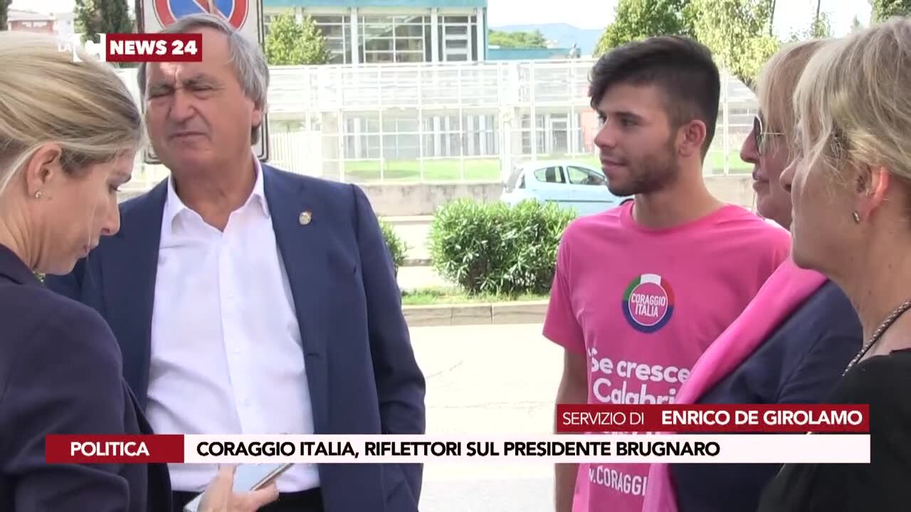 Coraggio Italia, riflettori sul presidente Brugnaro
