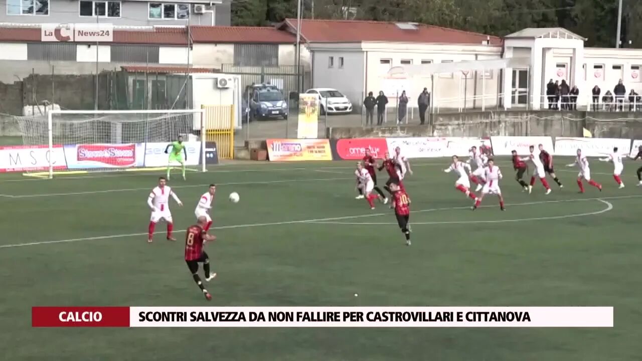 Scontri salvezza da non fallire per Castrovillari e Cittanova