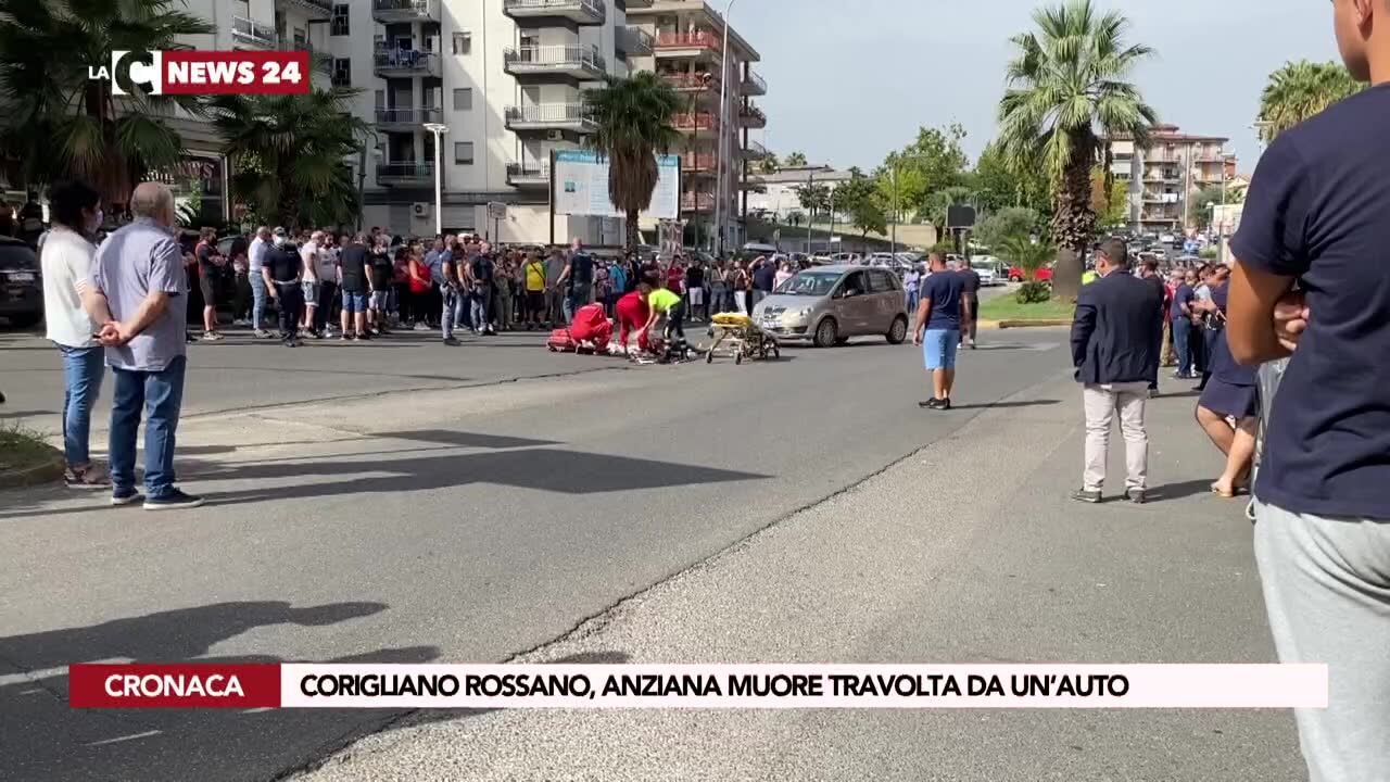 Corigliano Rossano, anziana muore travolta da un‘auto