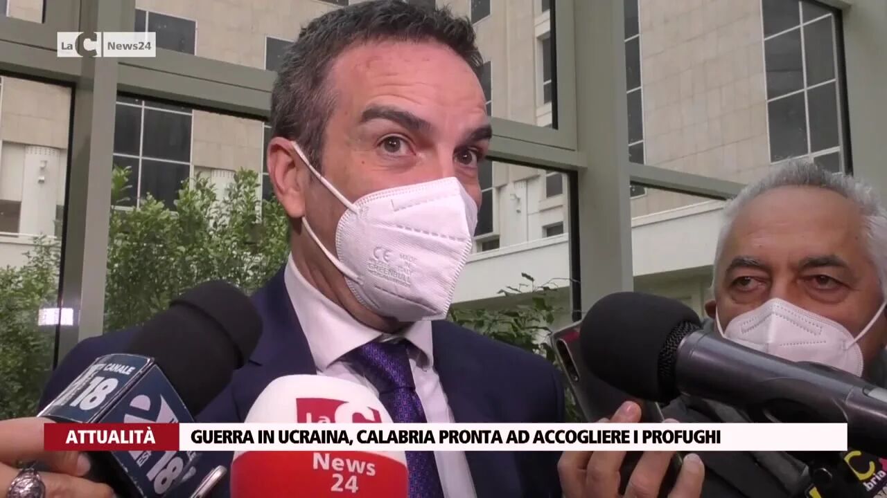 Guerra in Ucraina, Calabria pronta ad accogliere i profughi